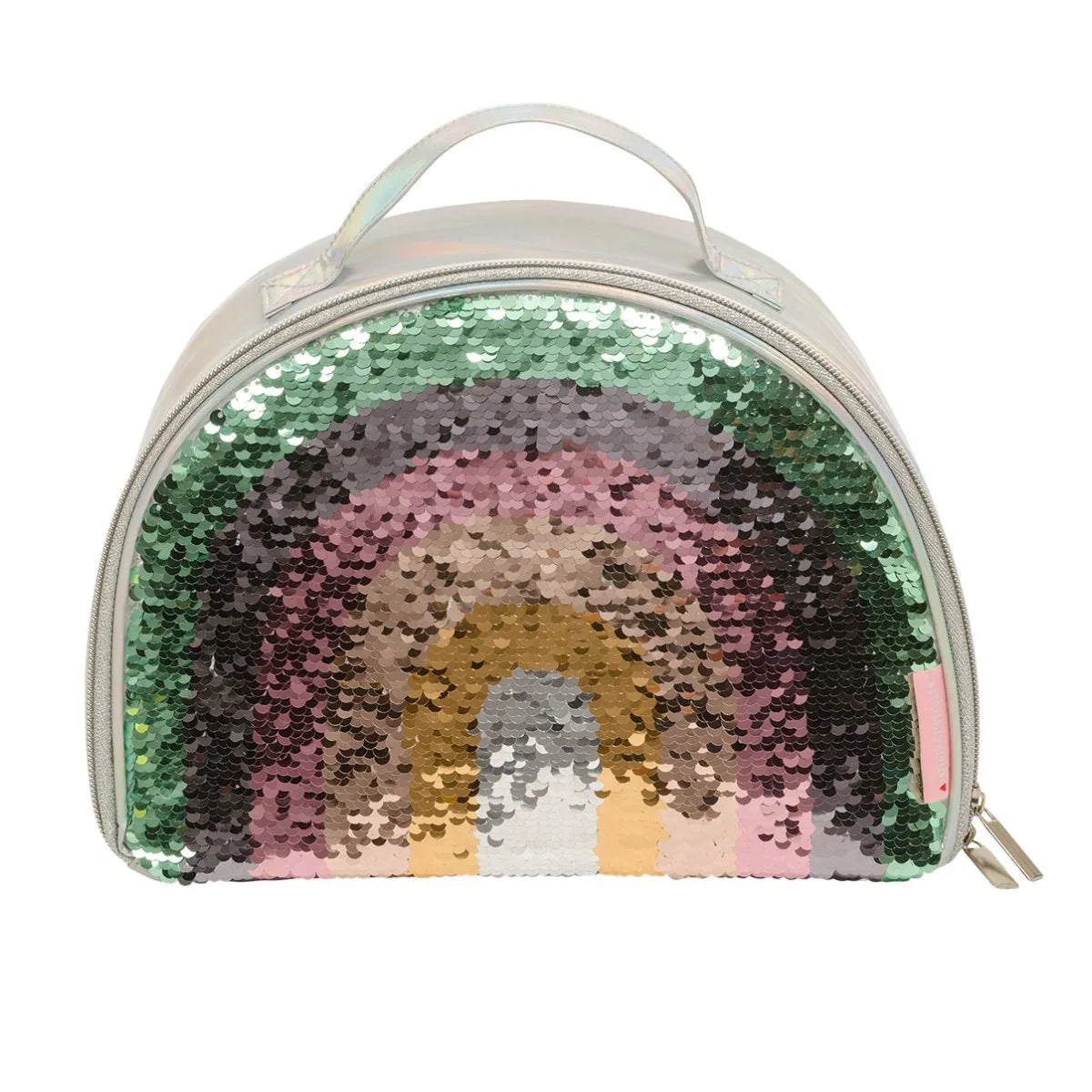 A Little Lovely Company Cool Bag Rainbow Sequin