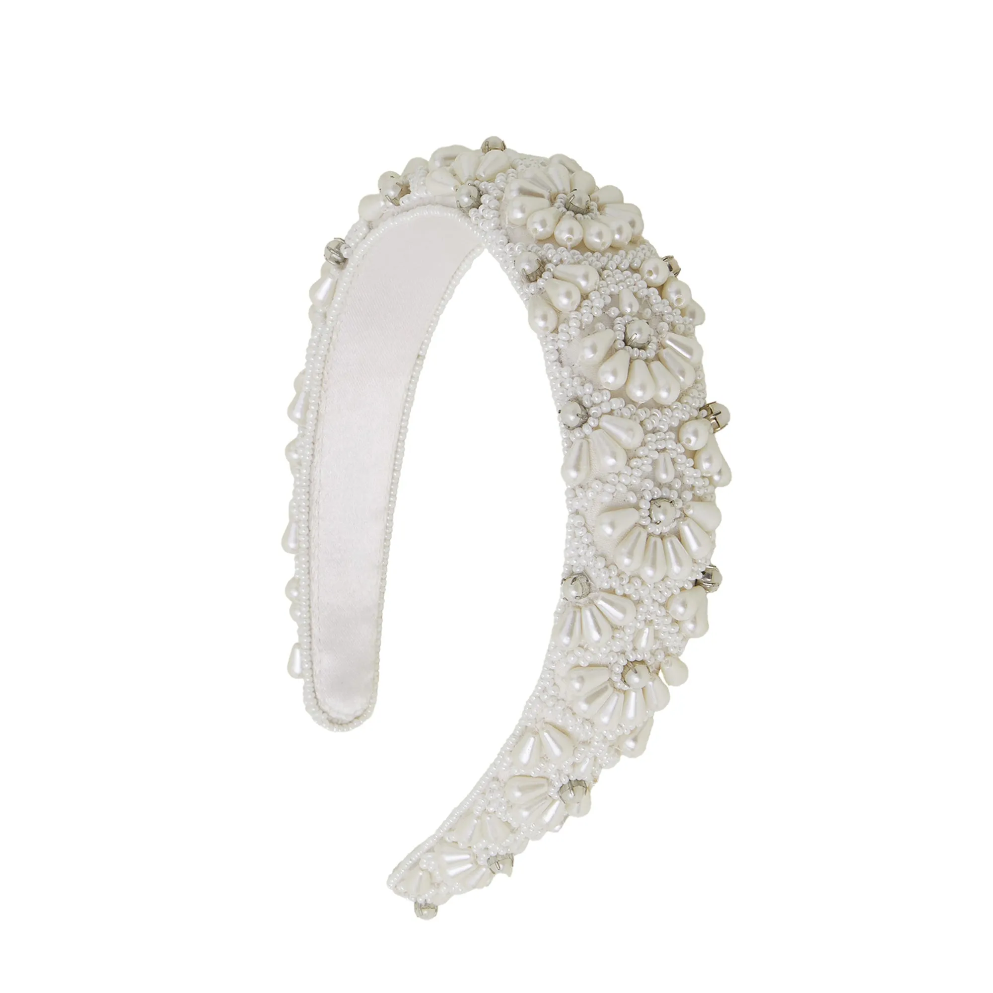 Accessorize London Women's Pearl Scallop Headband