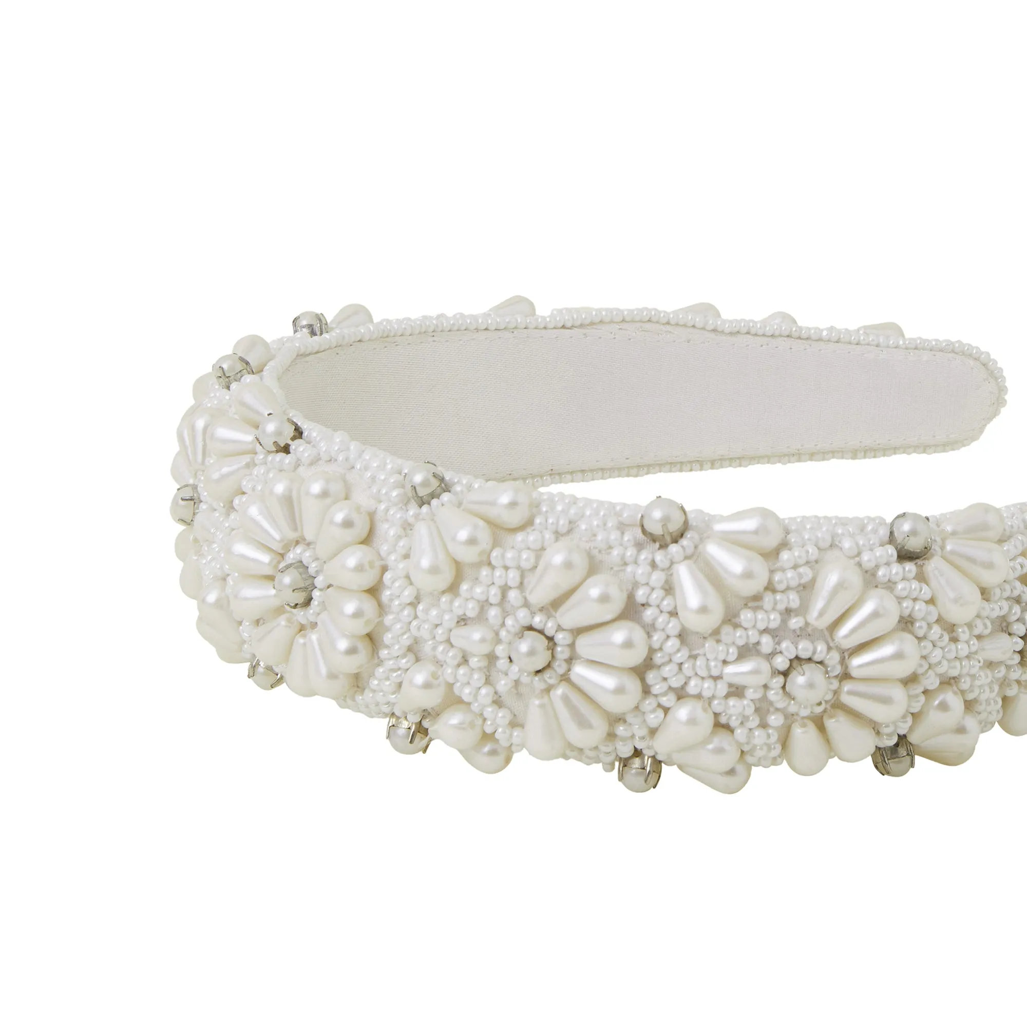 Accessorize London Women's Pearl Scallop Headband