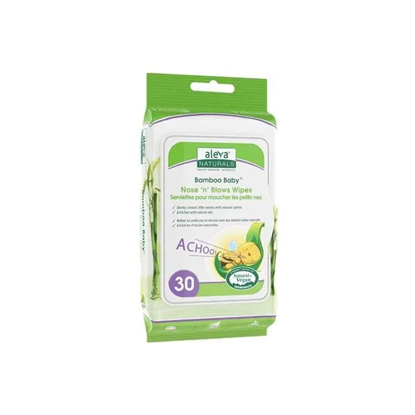 Aleva Naturals - Nose n' Blow Wipes 30ct