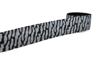 Animal Print Fold-Over Elastic Trim 0.63" - 1 Yard