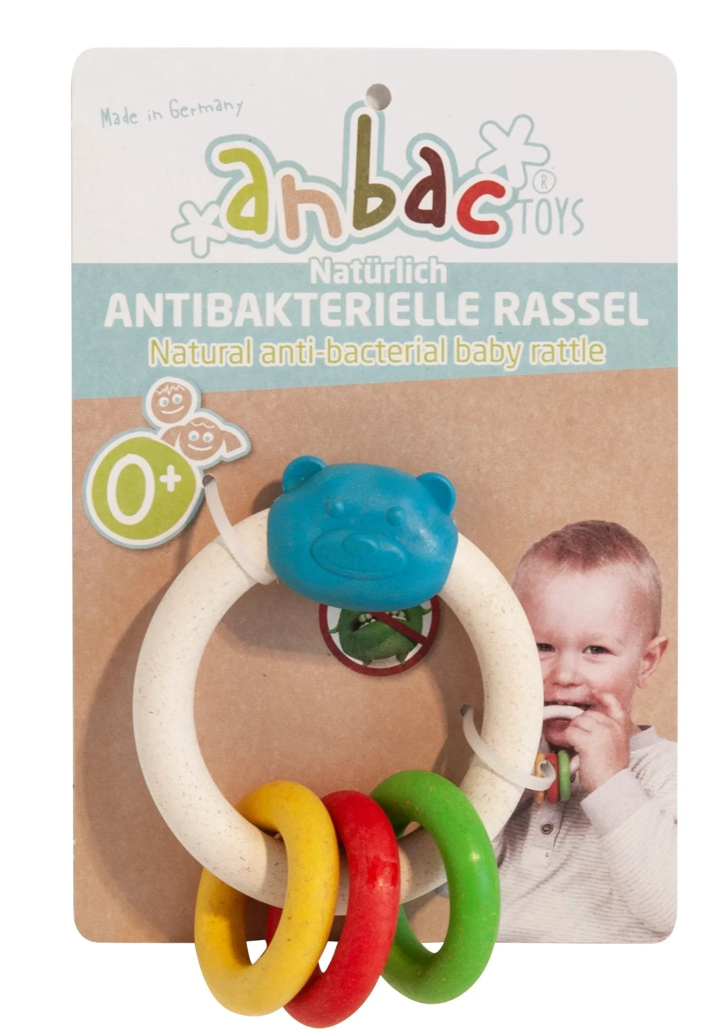 Antibacterial Animal Baby Rattles