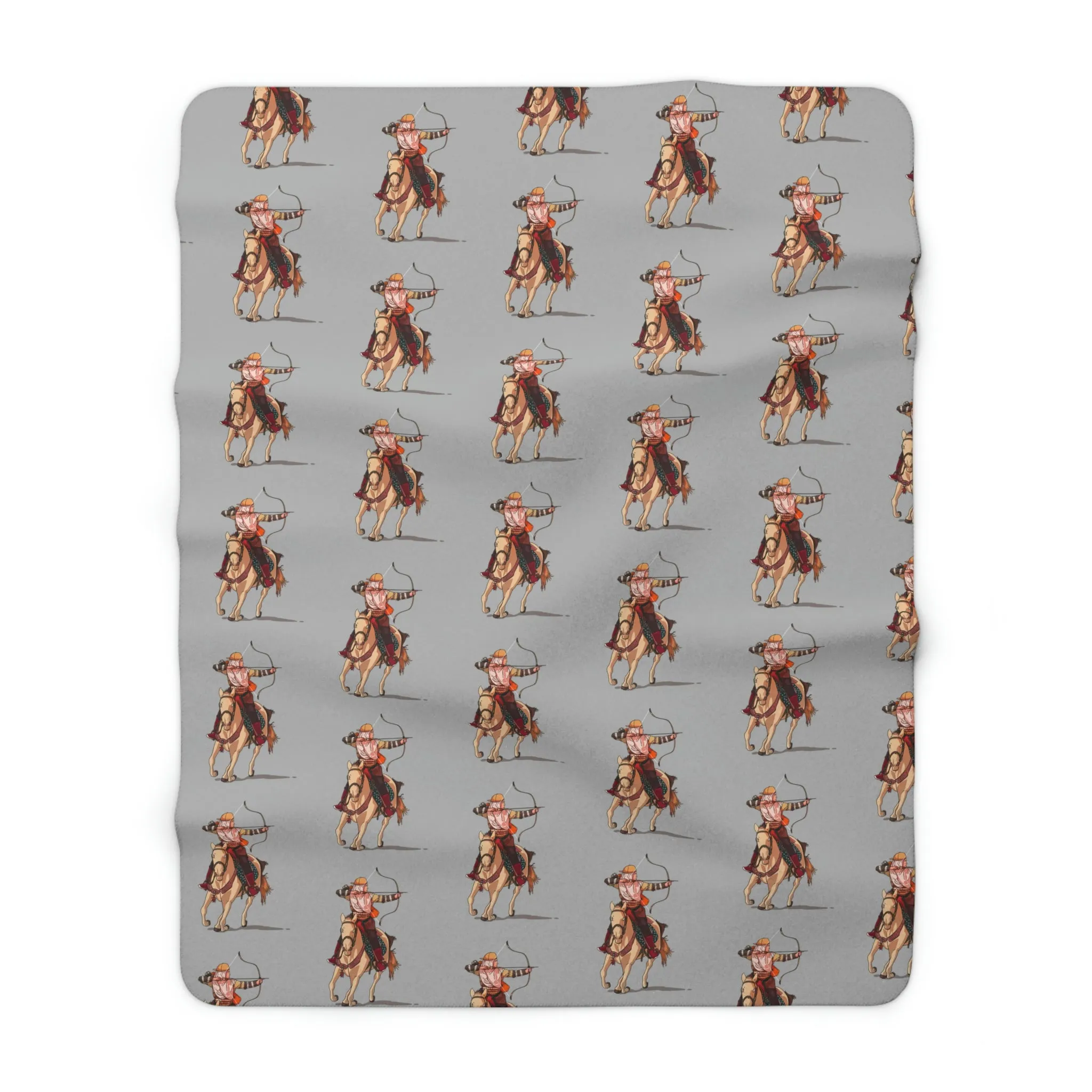 Arrow Horse POD Sherpa Fleece Blanket