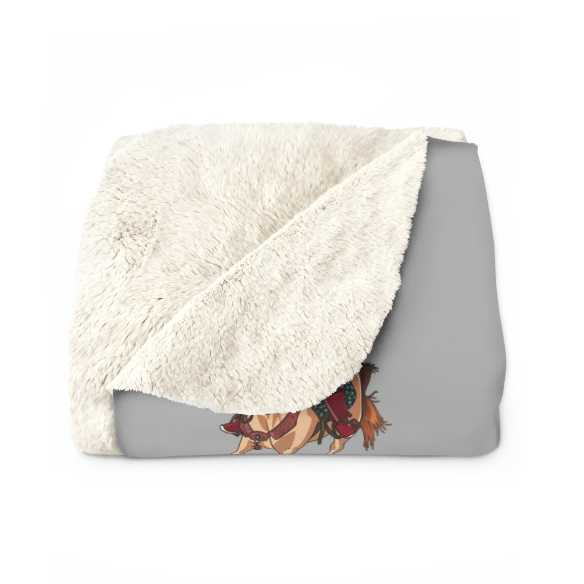 Arrow Horse POD Sherpa Fleece Blanket