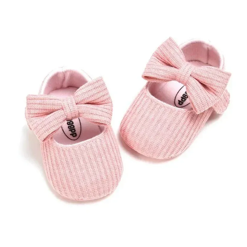 Baby Girl Booties with Bow