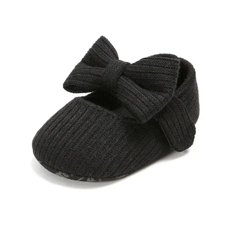 Baby Girl Booties with Bow