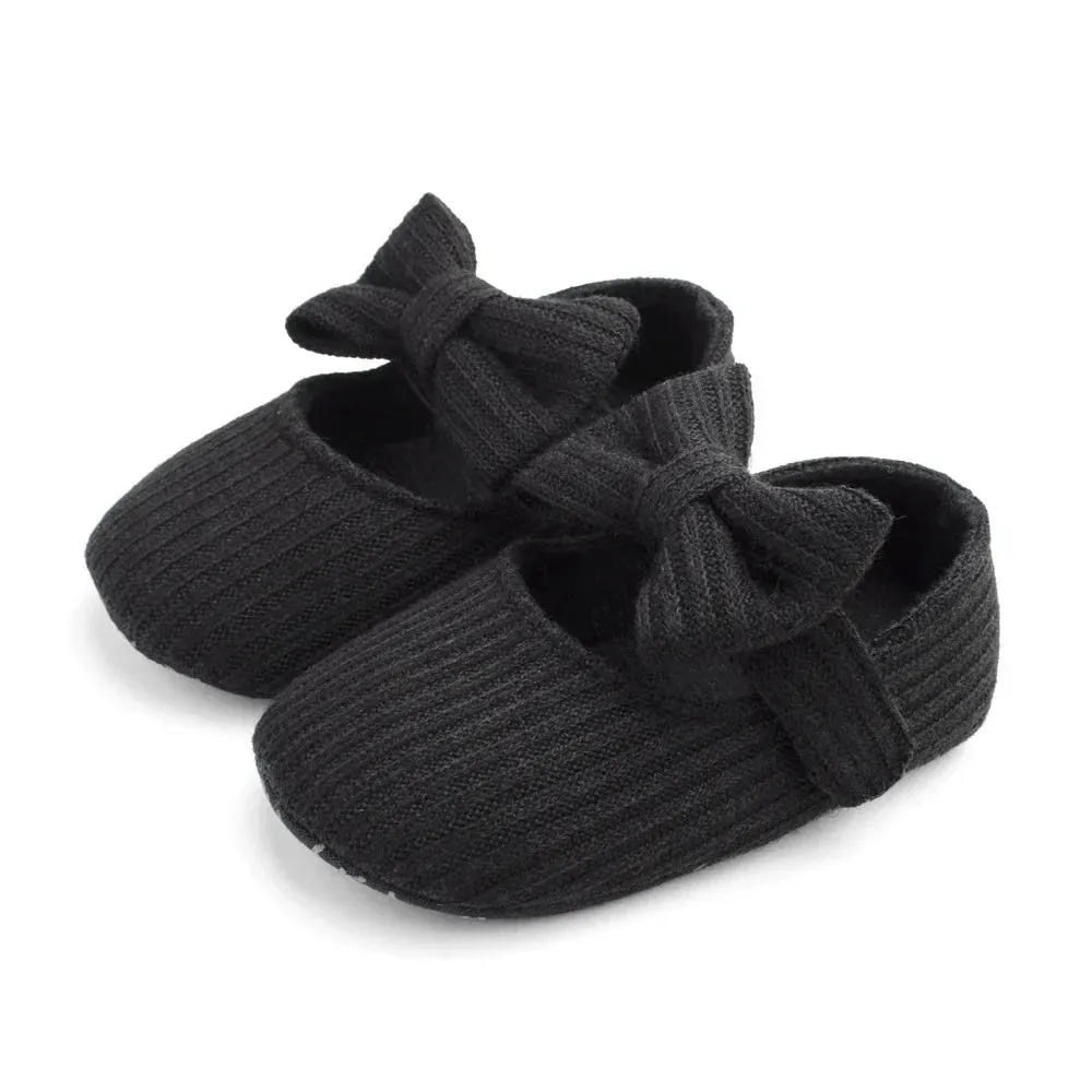 Baby Girl Booties with Bow