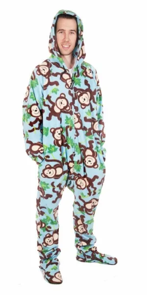 Big Chimpin' Onesie - Detachable Feet