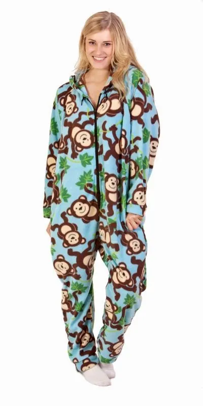 Big Chimpin' Onesie - Detachable Feet