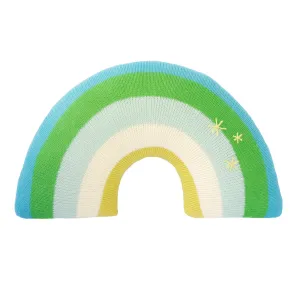 Blabla Kids Rainbow Pillow Blue