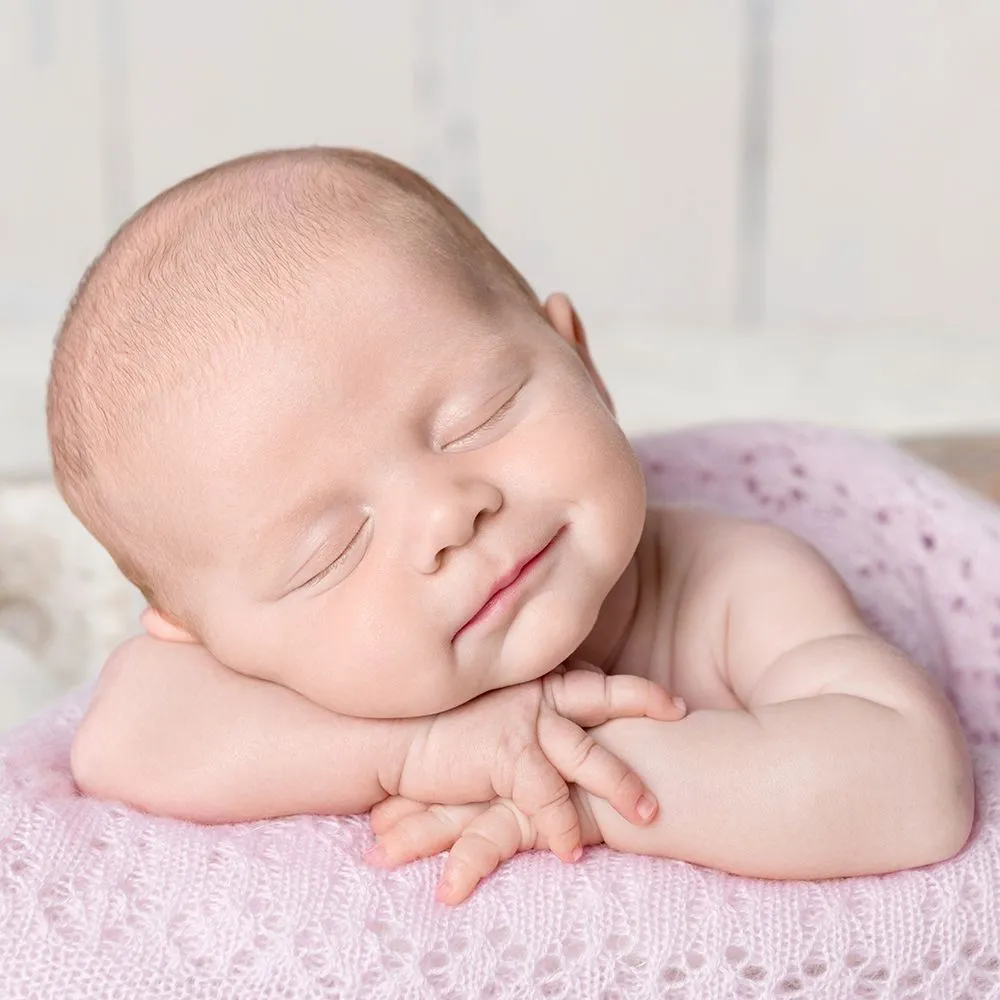 Cosy Cashmere Baby Shawl - Pink