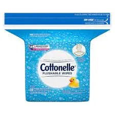 COTTONELLE FLUSHABLE WIPES TRAVEL 14CT - CWT14CT