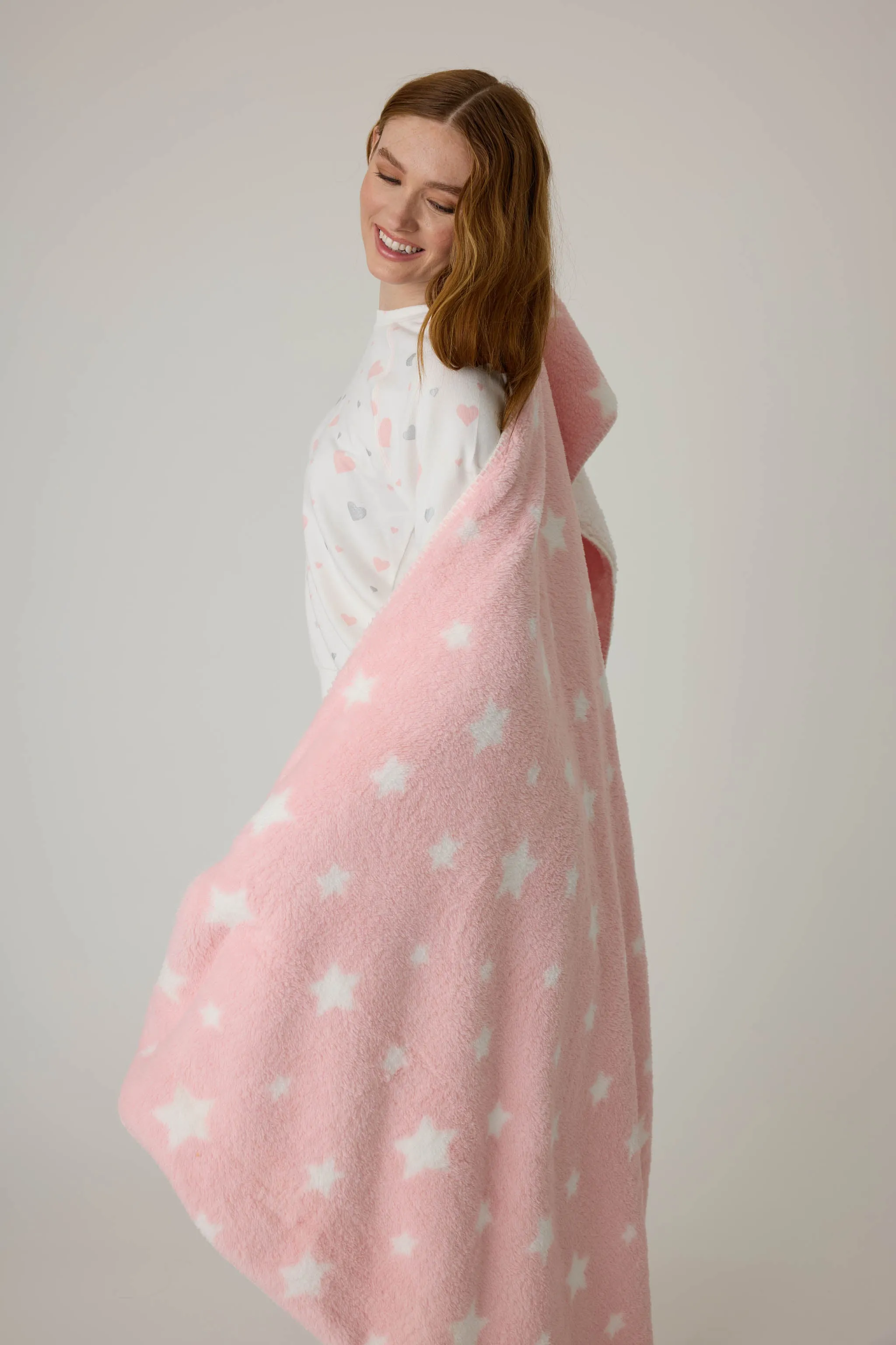 Cozy Ultra-Soft Star Print  Blanket