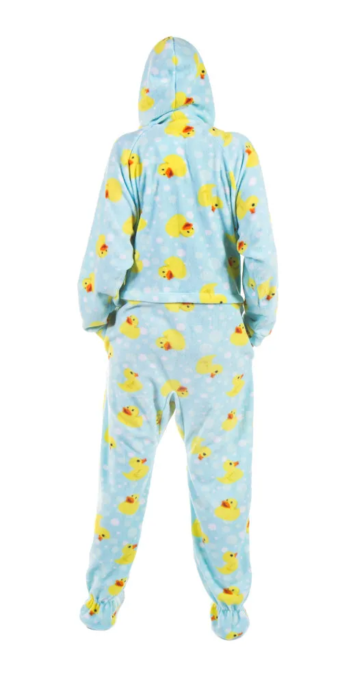 Duck Duck Snooze Onesie - Detachable Feet