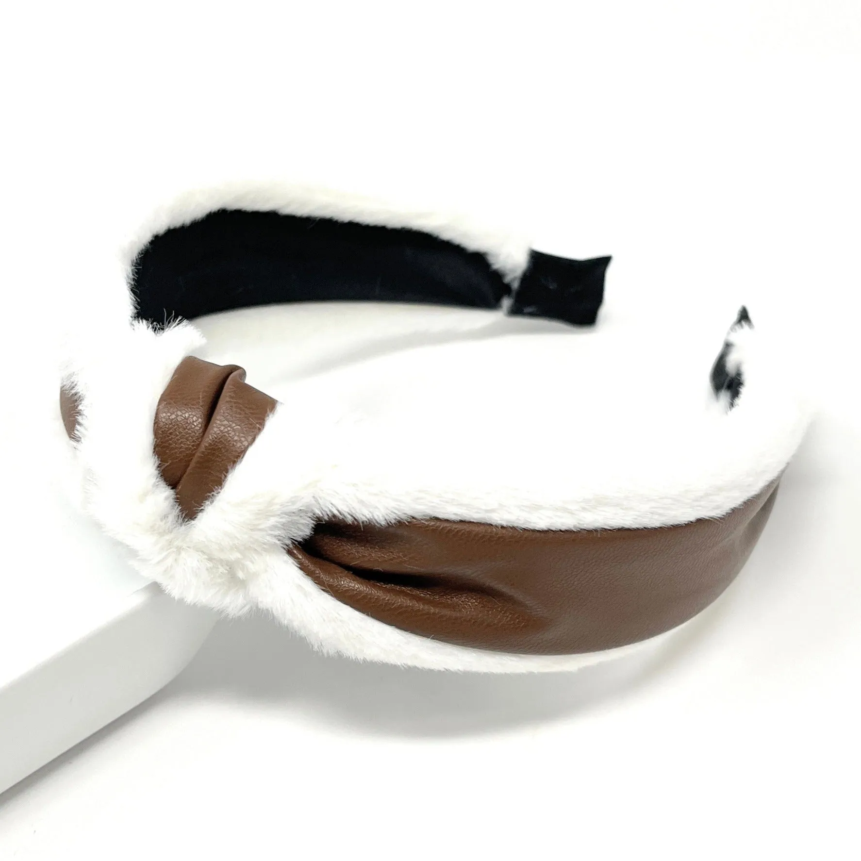 Elia Faux Fur Knot Headband