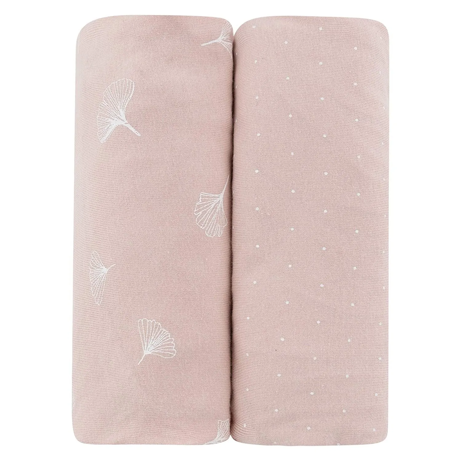 Ely's & Co Jersey Cotton Changing Pad Covers/Cradle Sheet Set