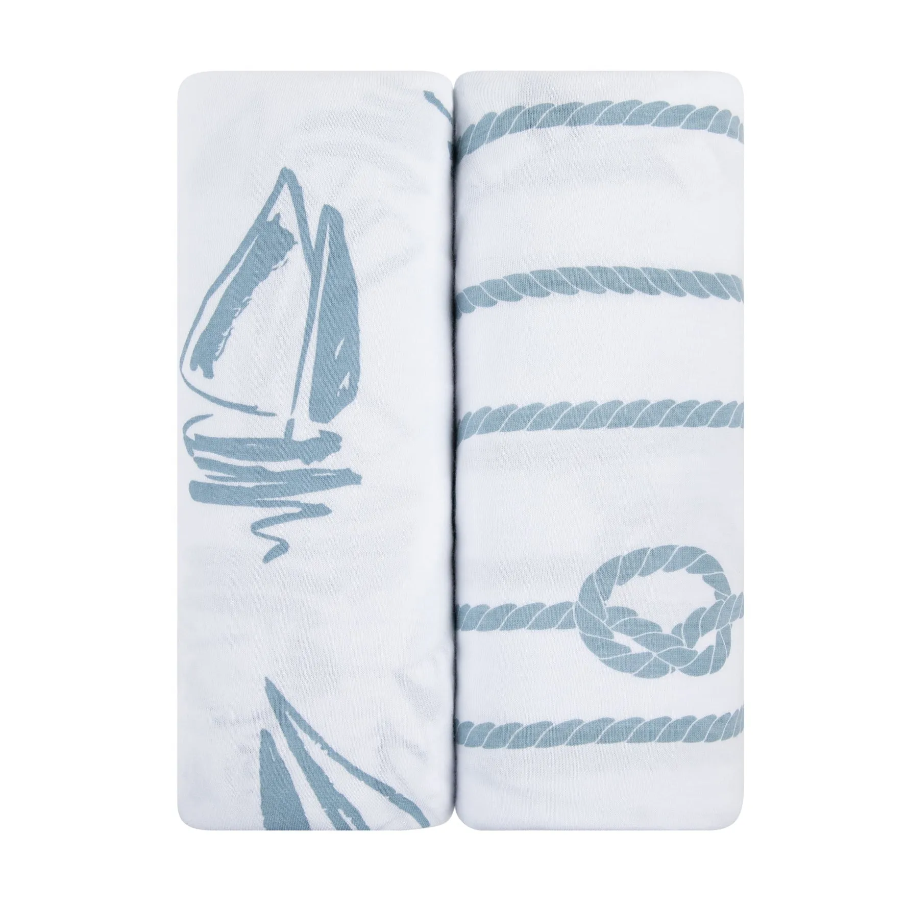 Ely's & Co Jersey Cotton Crib Sheet Set