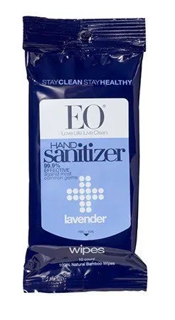 EO Hand Cleansing Wipes Lavender 10 Wipes