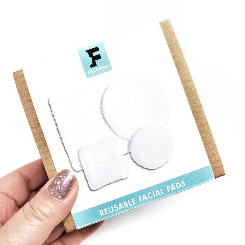 Face Pads - Set of 4 - Reusable Makeup Wipes by Facekins