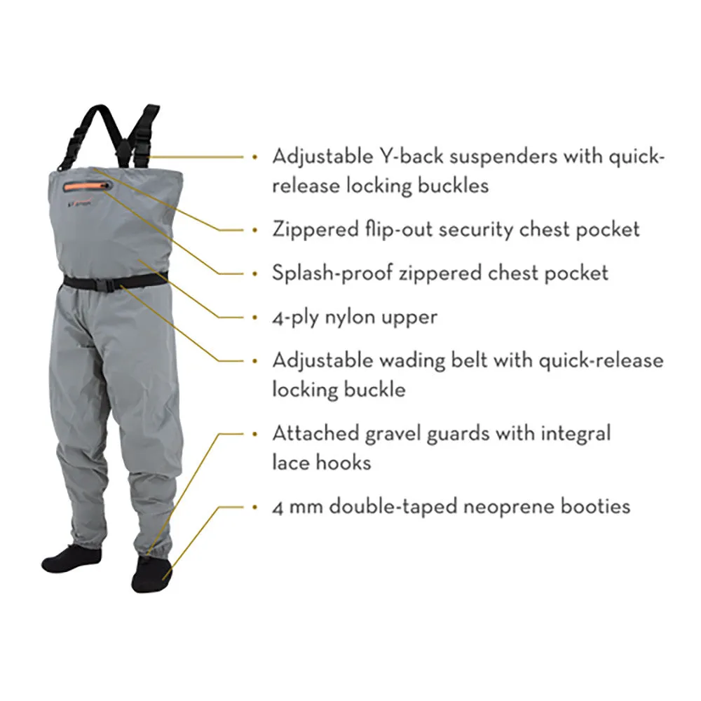 Frogg Toggs Mens Slate Canyon II Stockingfoot Chest Waders