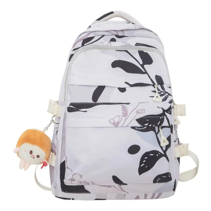 GC252: Comfortable, Stylish, Floral, Cool Backpack - Girly Fashion