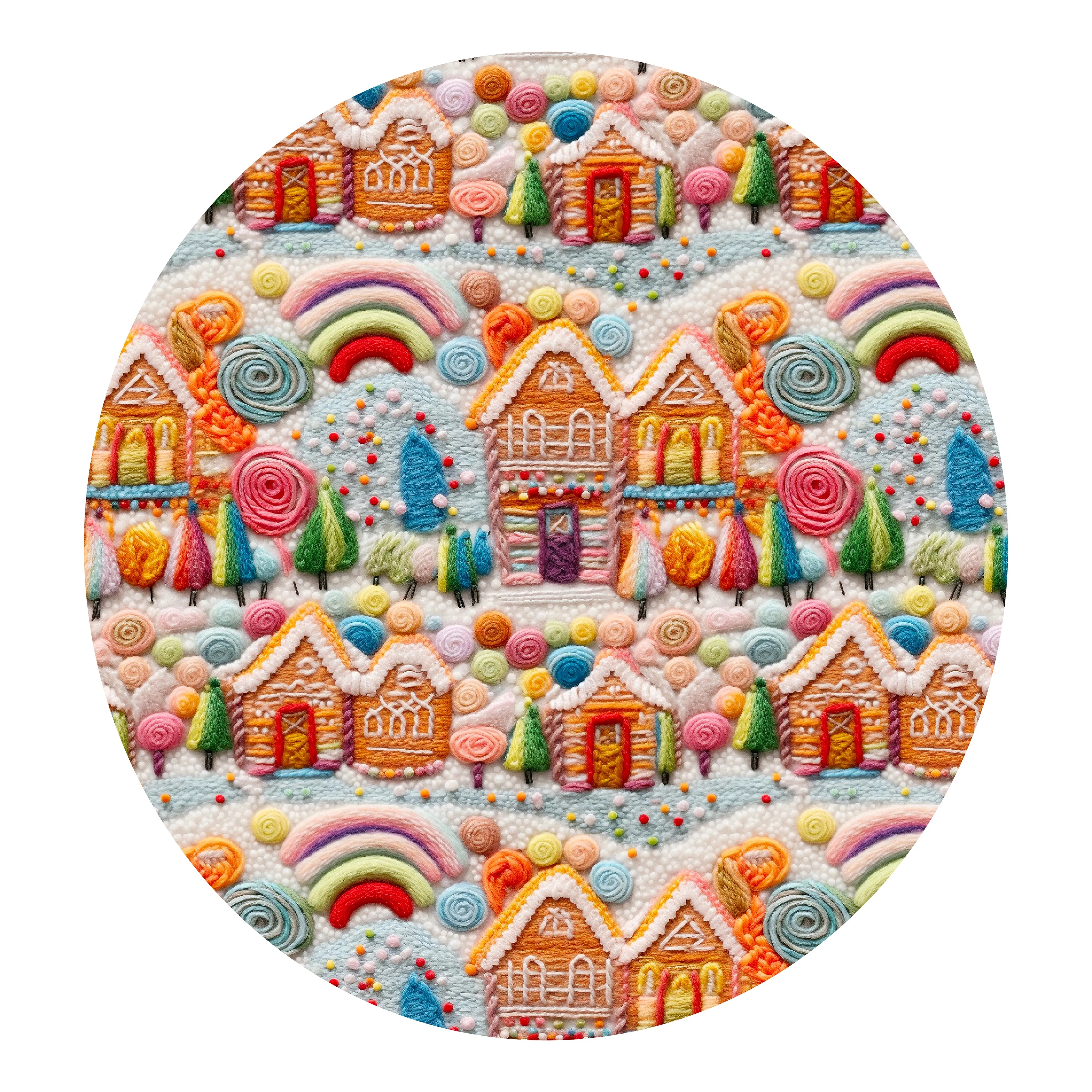 Gingerbread Candyland | Ruffle Bamboo Zippy | Discontinued Style