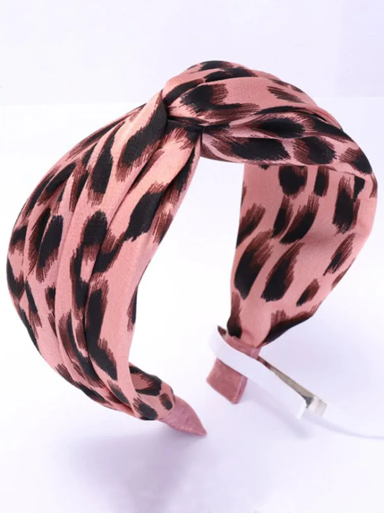 Girls Printed Twist Top Headband