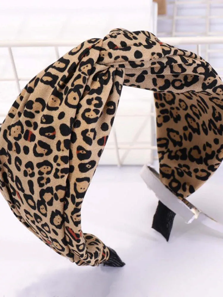 Girls Printed Twist Top Headband