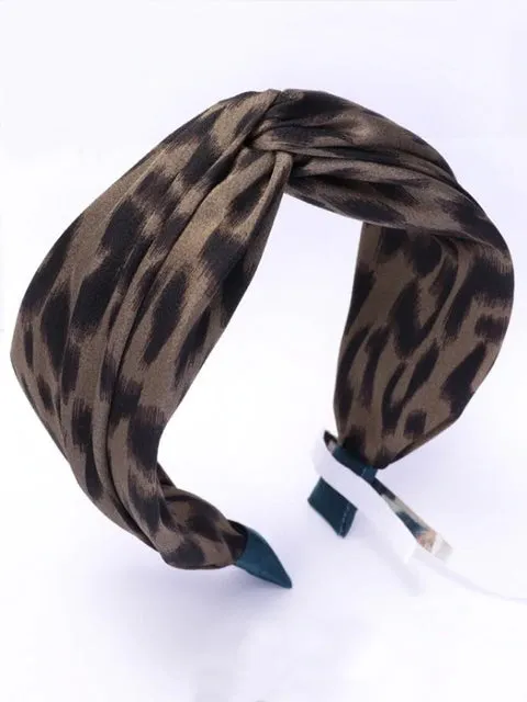 Girls Printed Twist Top Headband