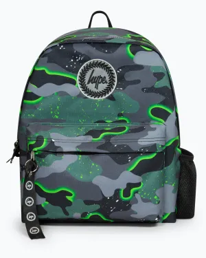 Glow Camo Badge Backpack in Green