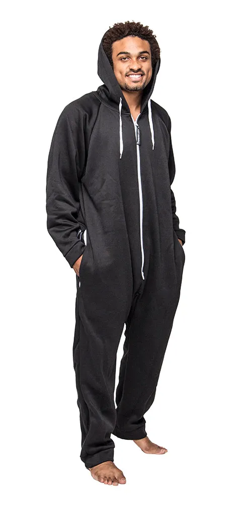 Kick Back Black Onesie