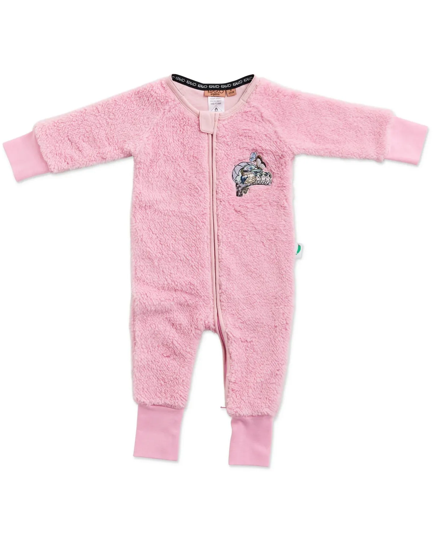 Kip & Co x May Gibbs King Kookaburra Sherpa Long Sleeve Zip Romper