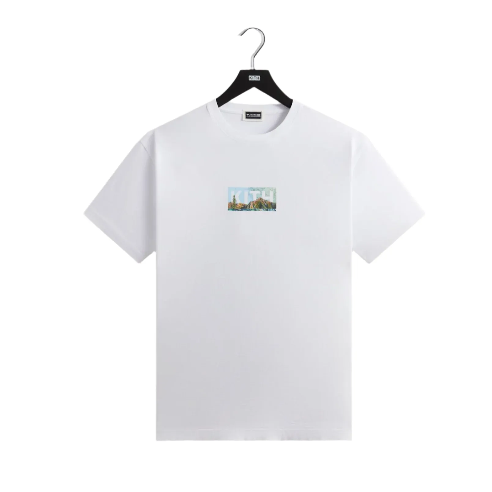 Kith x Columbia Big Sur Classic Logo Tee White