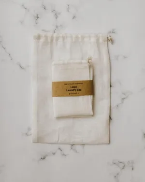 Linen Laundry Bag