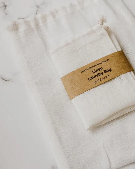 Linen Laundry Bag