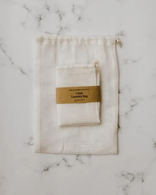 Linen Laundry Bag