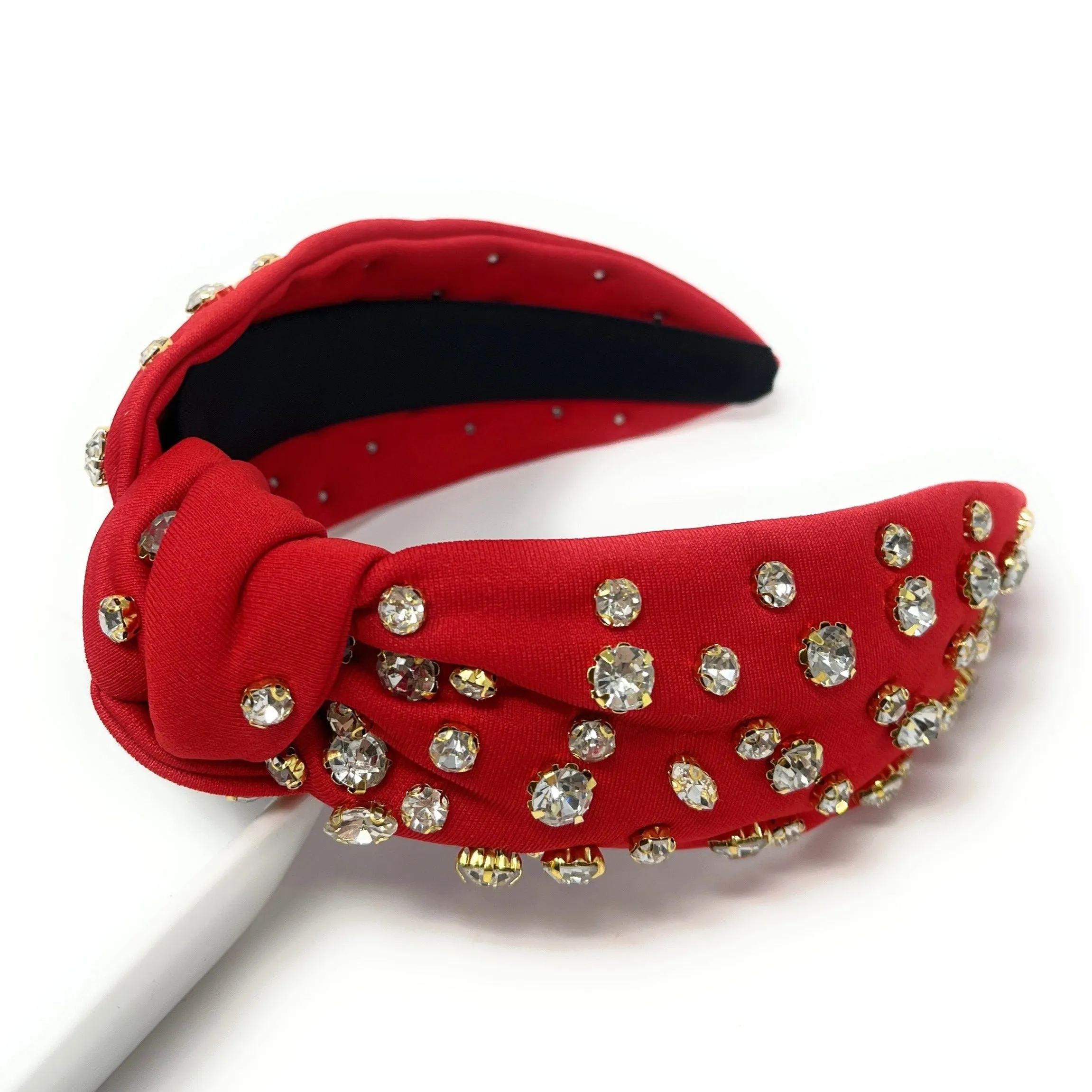 Marie Jeweled Knotted Headband (more colors)