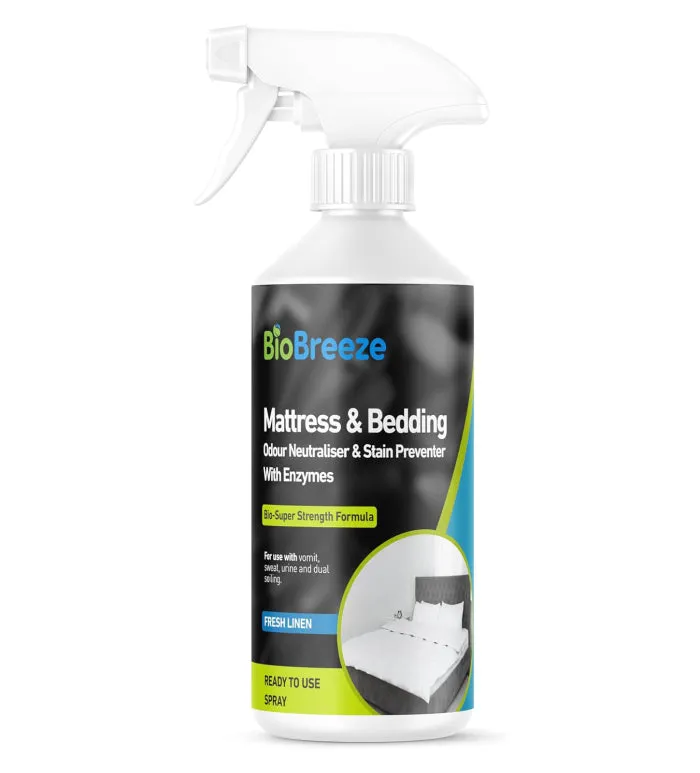 Mattress & bedding enzyme cleaner