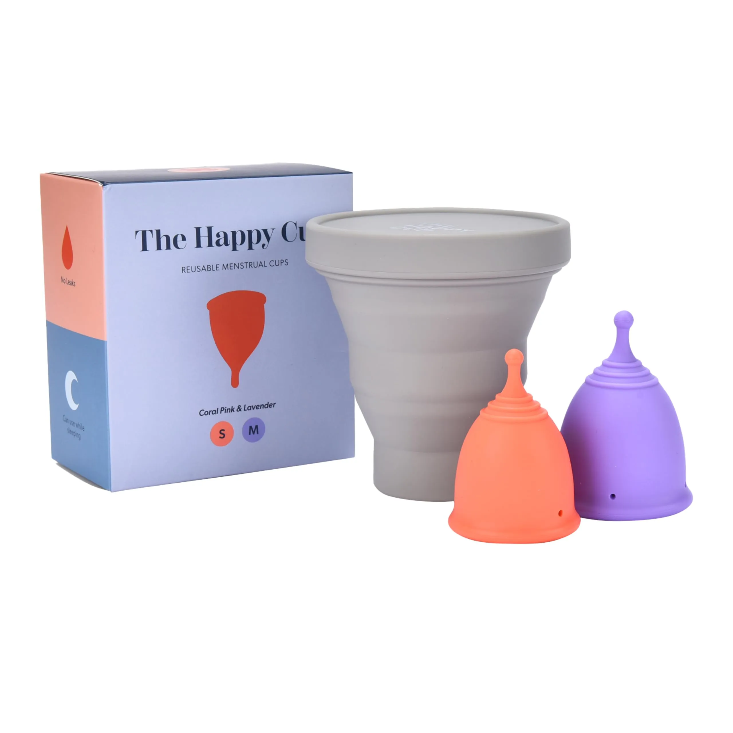 Menstrual Cups - Reusable Soft Period Cup For Odor-Free Periods - Comfortable