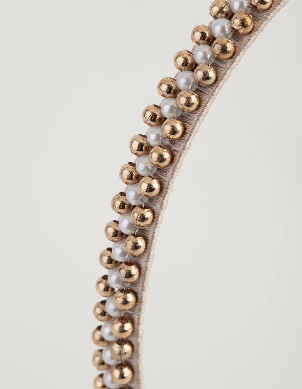 Micro Pearl Beaded Alice Band