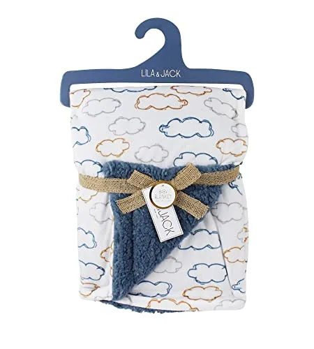 Minky Blanket (Cloud Design)