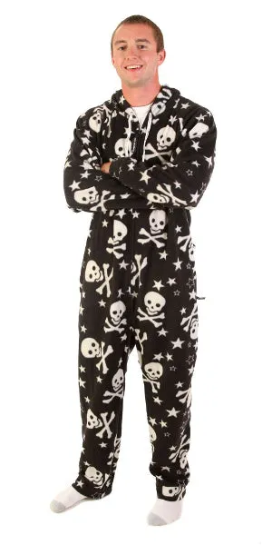 Numb-Skulls Onesie - Detachable Feet