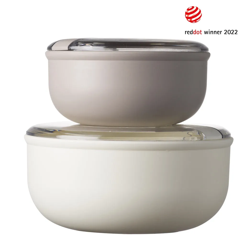 Omada Pull Box round container set (0.75L   1.8L)