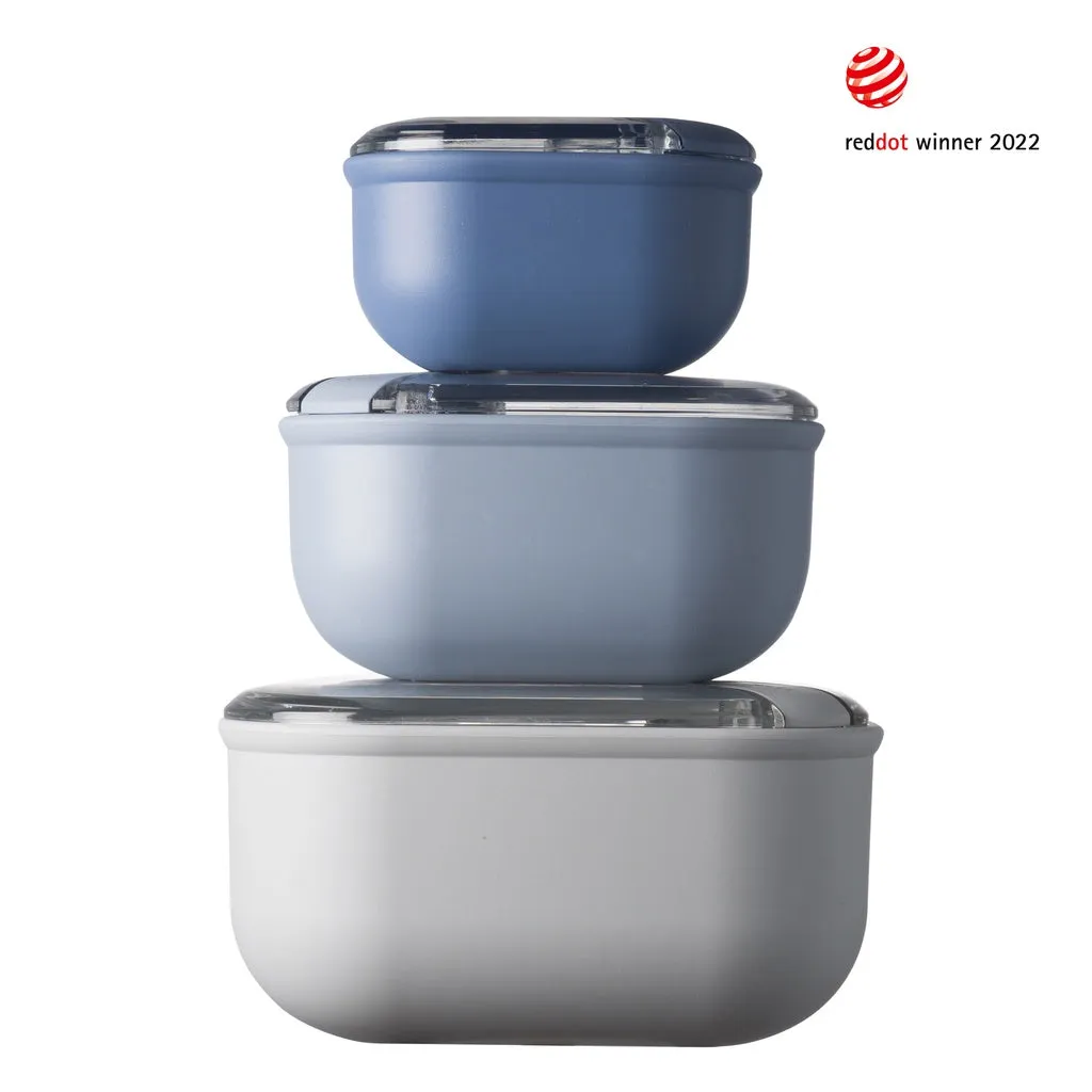 Omada Pull Box square container set (0.425L   1L   2L)