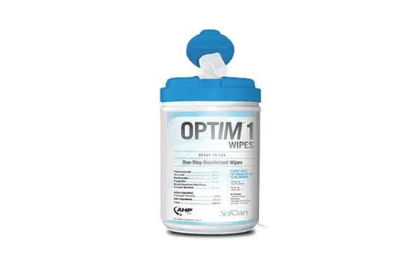 Optim 1 One-Step Disinfectant Wipes