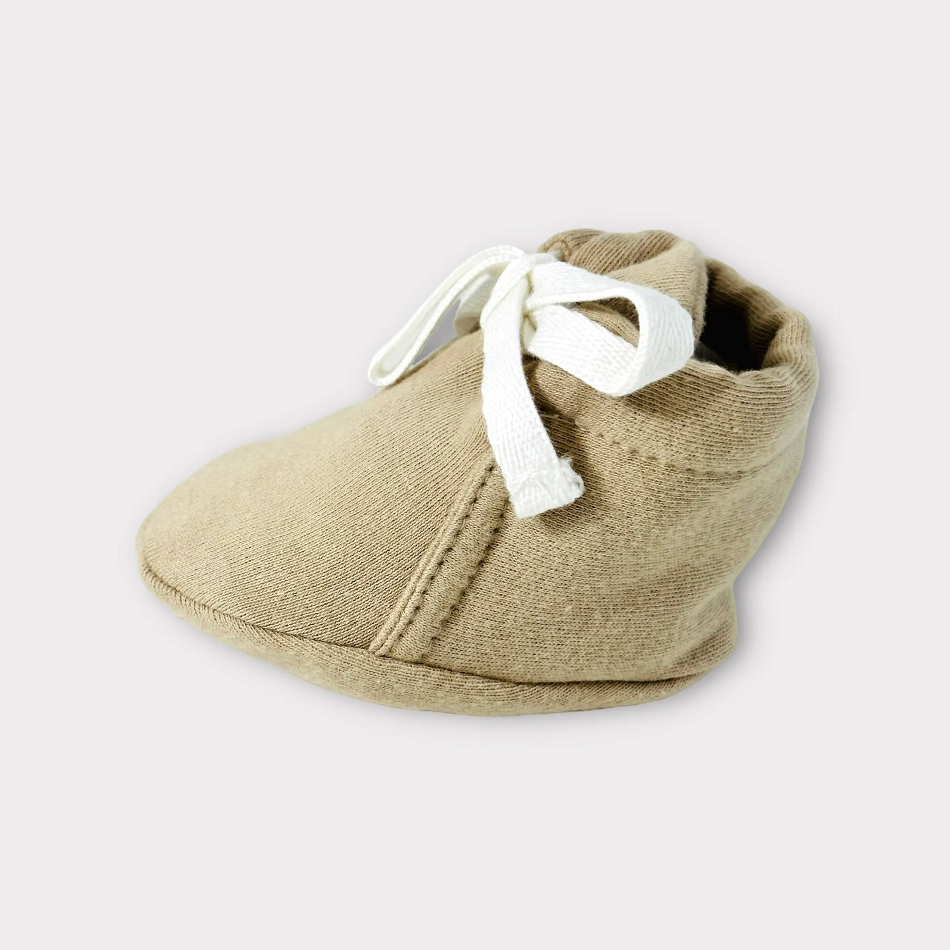 Organic Cotton Solid Baby Booties - 3 Colors