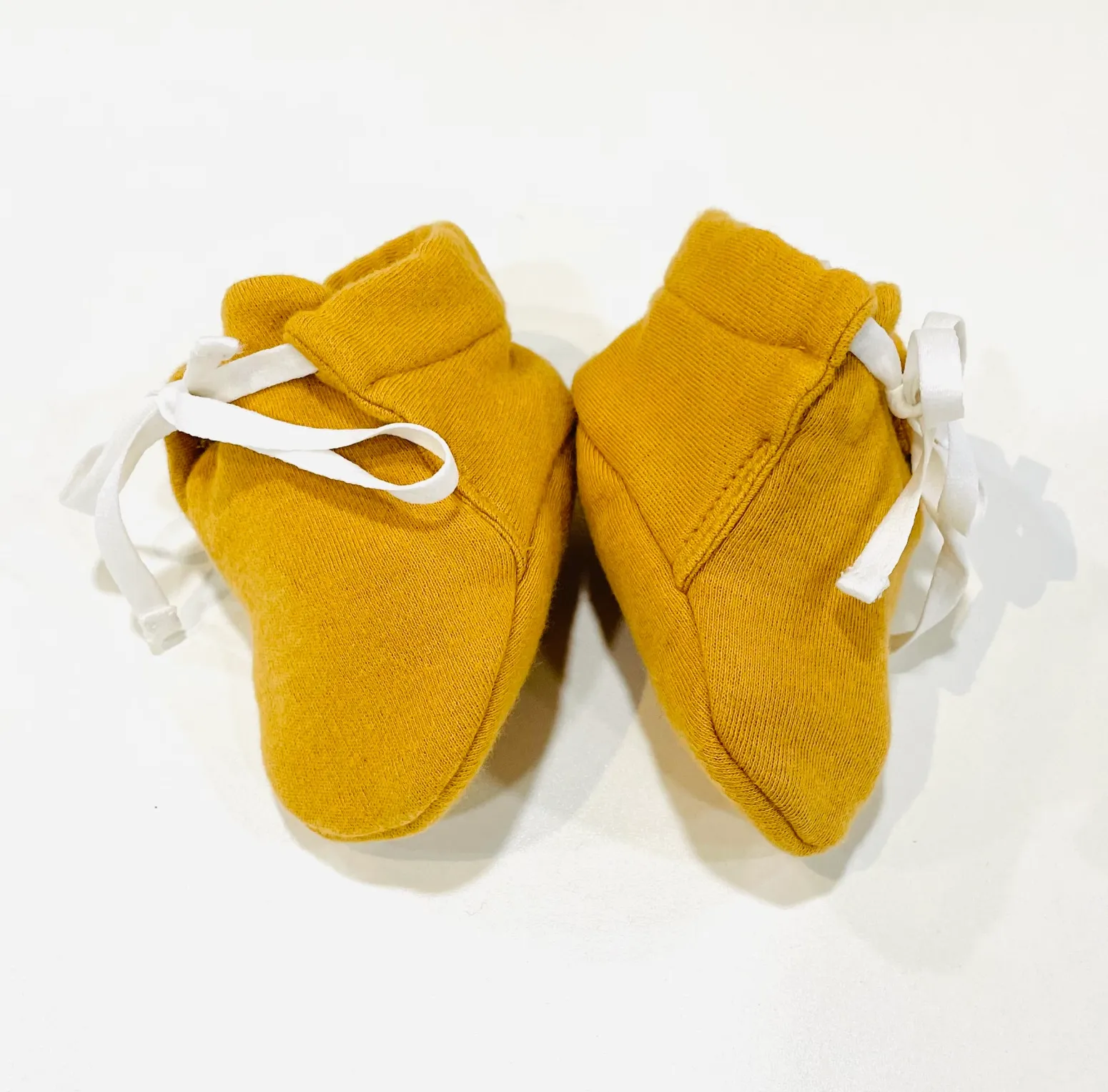 Organic Cotton Solid Baby Booties - 3 Colors