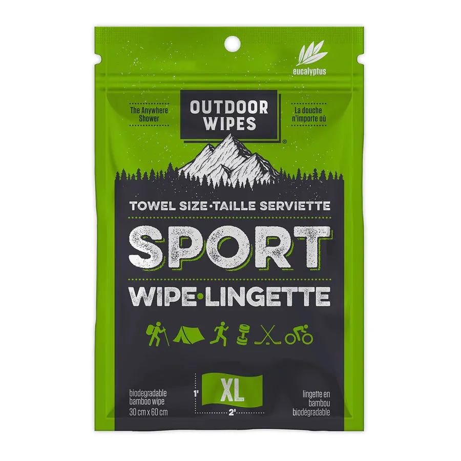 Outdoor Wipes Sport - XL