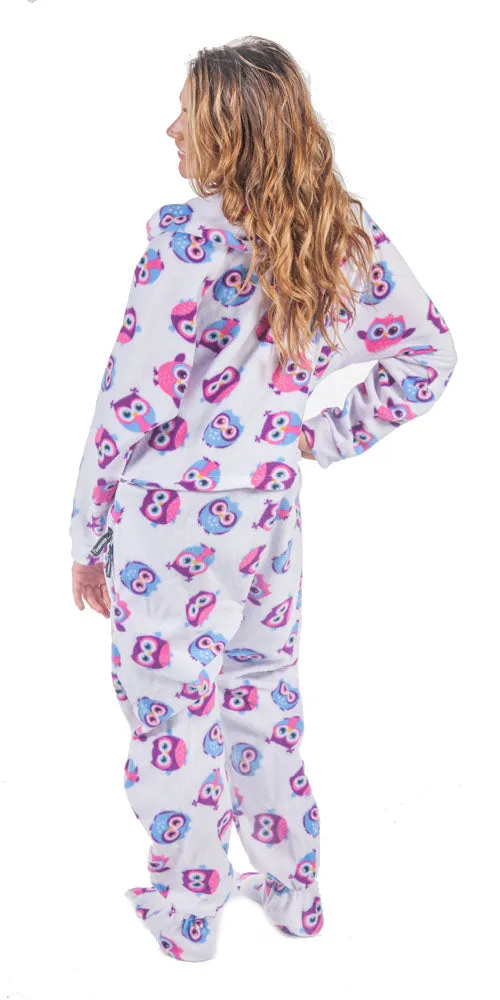 Owl Onesie - Detachable Feet