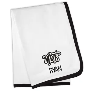 Personalized Brooklyn Nets Script Nets Blanket